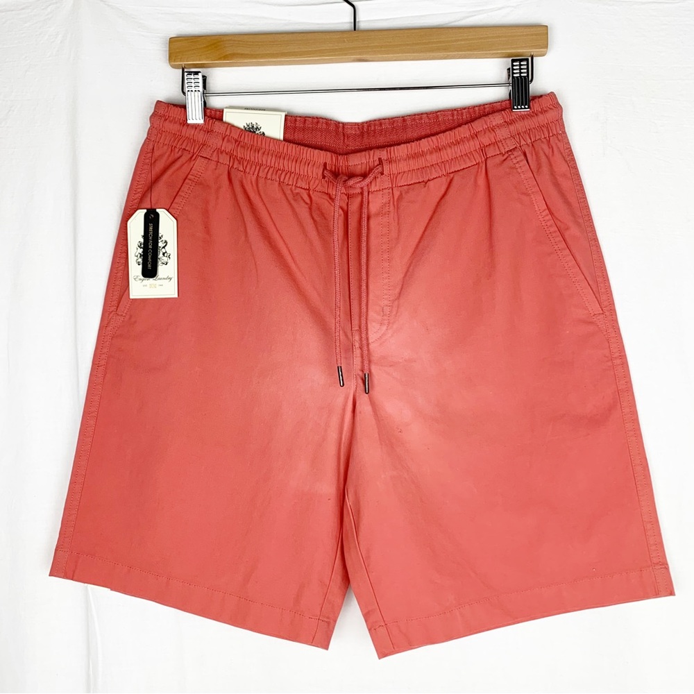 NWT English Laundry Deep Coral Shorts Cotton Stretch size M